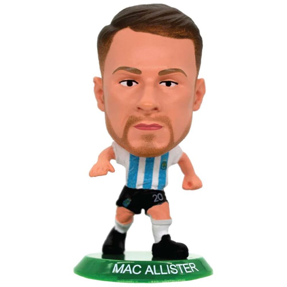 Argentina Alexis Mac Allister SoccerStarz Football Figurine / Sky Blue/White
